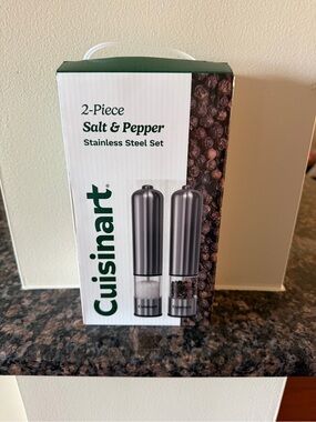 Cuisinart Brushed Stainless Steel Electric Grinder Set - Silver